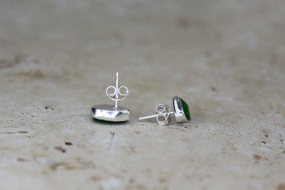 Welsh Sea Glass Stud Earrings