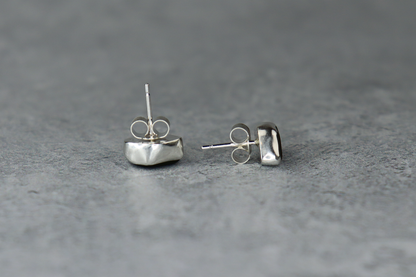 Welsh Sea Glass Stud Earrings
