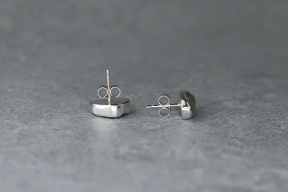 Welsh Sea Glass Stud Earrings