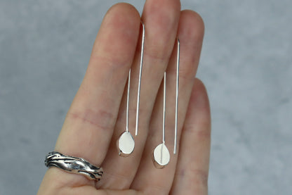 Welsh Sea Glass Drop Earrings