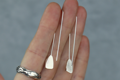 Welsh Sea Glass Drop Earrings