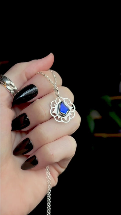 Welsh Sea Glass Reversible Necklace