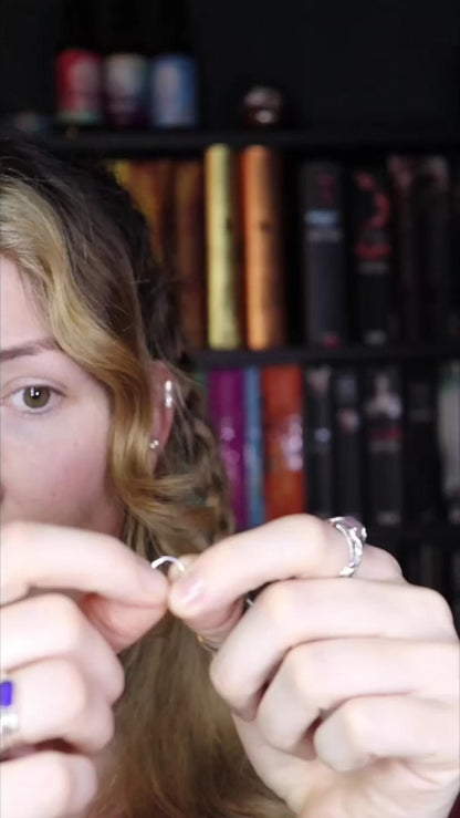 Braid Hair Rings - Silver, Gold or Copper