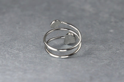 UK Size N/O Welsh Sea Glass Ring