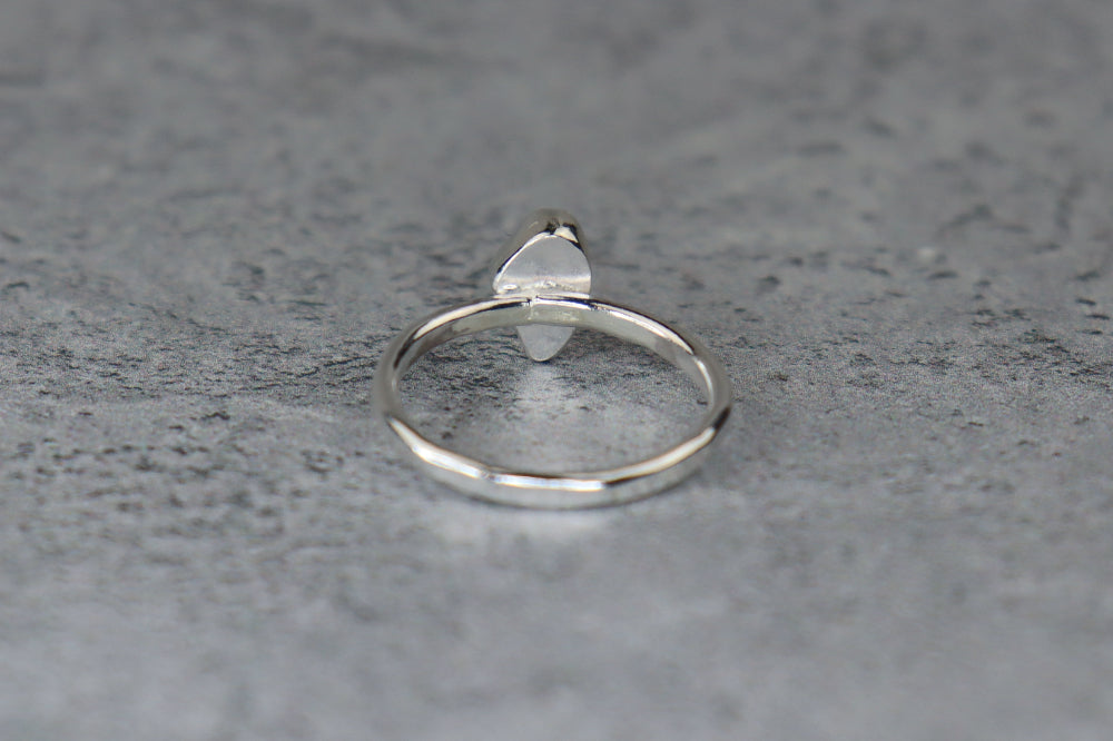 UK Size O/P Welsh Sea Glass Ring