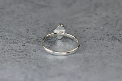 UK Size O/P Welsh Sea Glass Ring