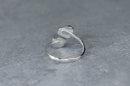 UK Size W Welsh Sea Glass Ring