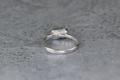 UK Size M Welsh Sea Glass Ring