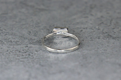 UK Size T Welsh Sea Glass Ring