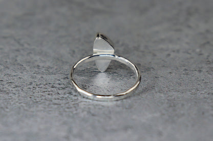 UK Size S Welsh Sea Glass Ring