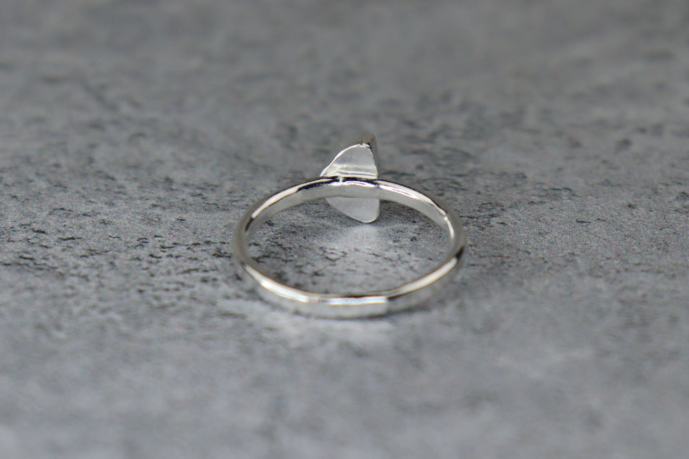 UK Size N/O Welsh Sea Glass Ring