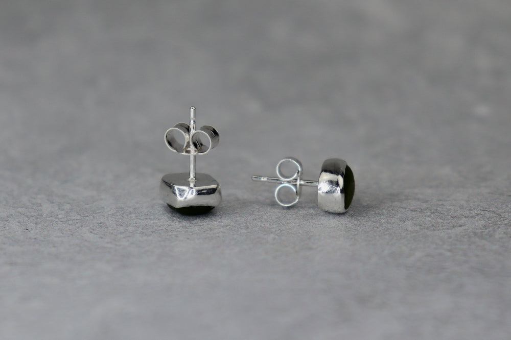 Welsh Sea Glass Stud Earrings