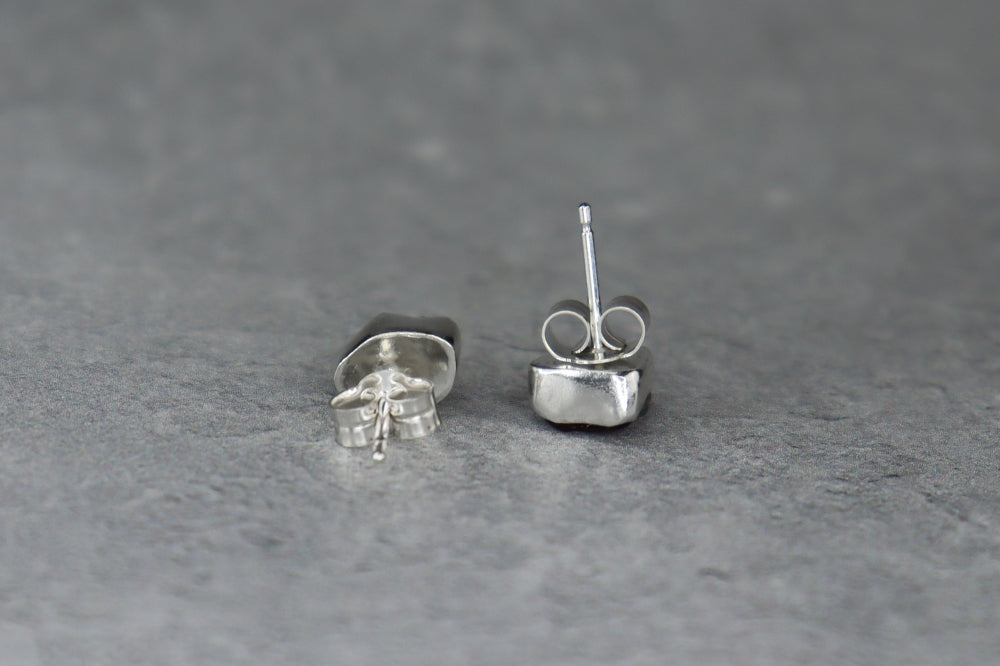 Welsh Sea Glass Stud Earrings