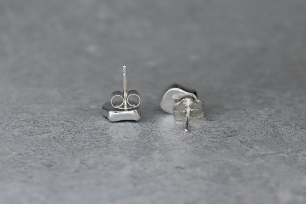 Welsh Sea Glass Stud Earrings